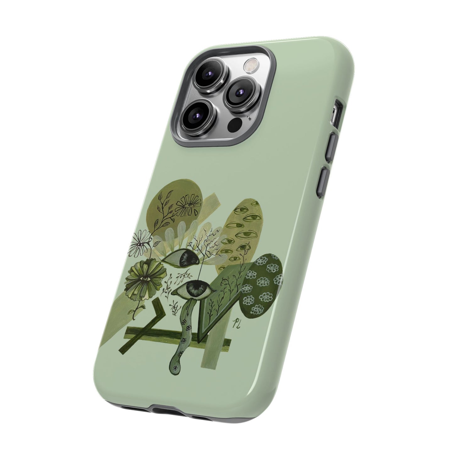 "Ojos Verdes" Phone Case