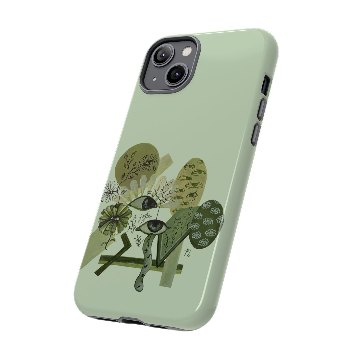 "Ojos Verdes" Phone Case