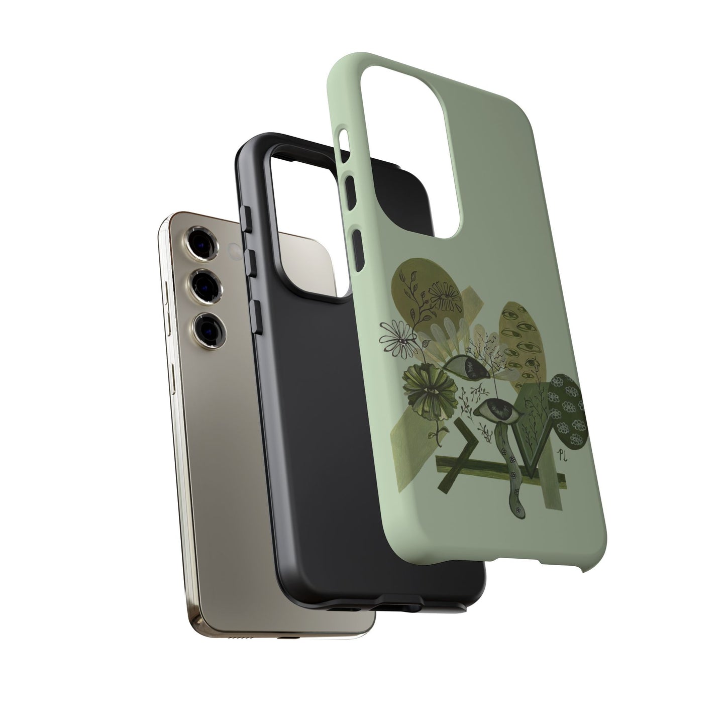 "Ojos Verdes" Phone Case