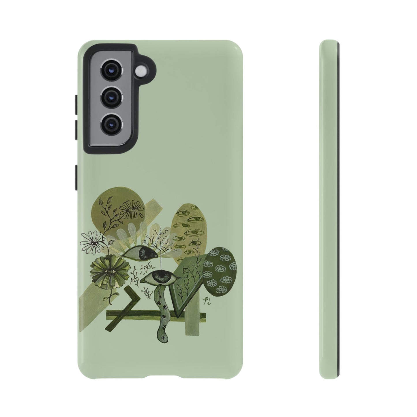 "Ojos Verdes" Phone Case