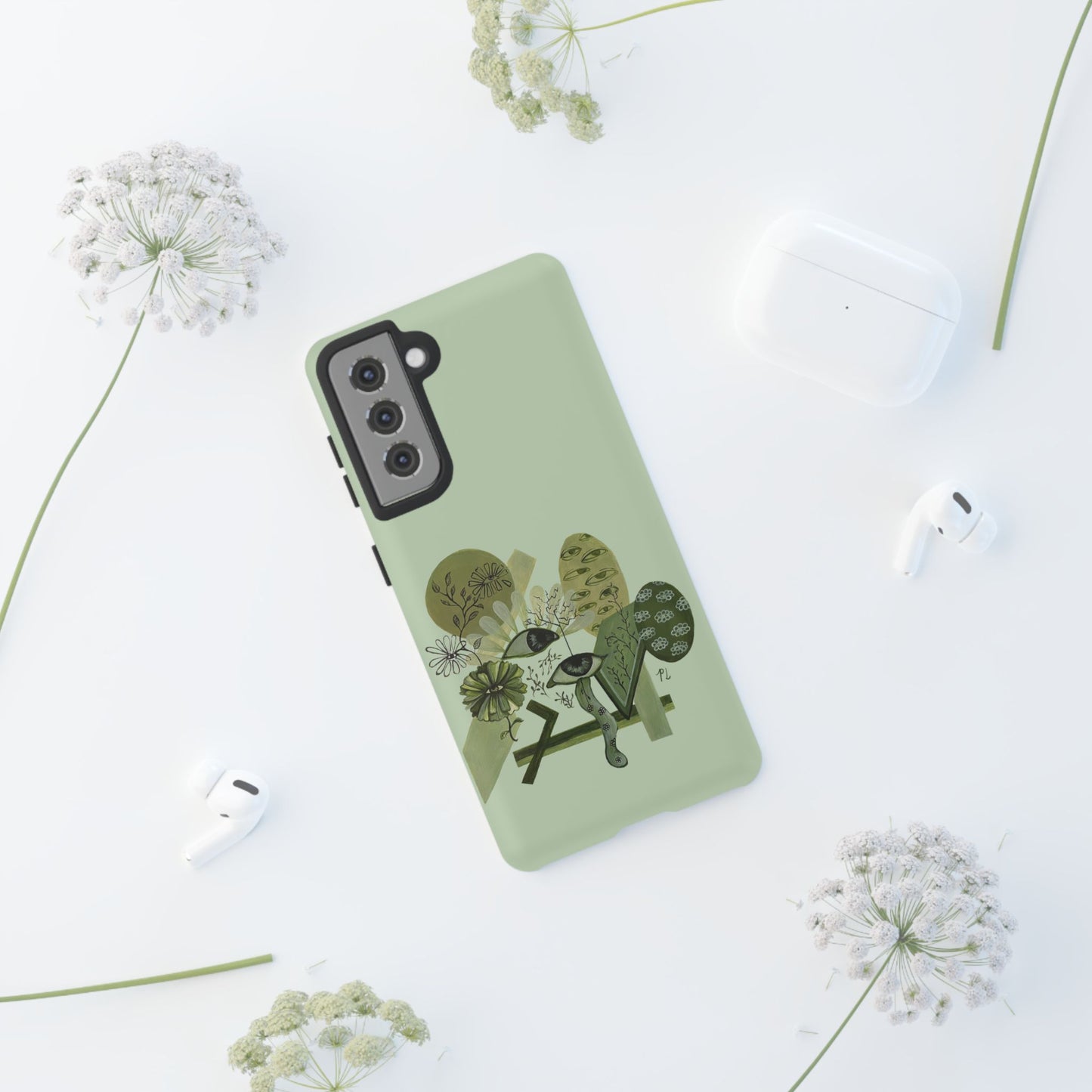 "Ojos Verdes" Phone Case