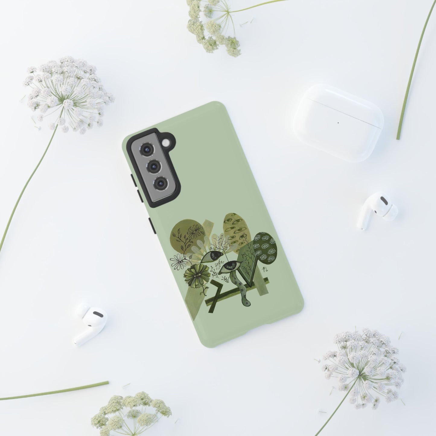 "Ojos Verdes" Phone Case