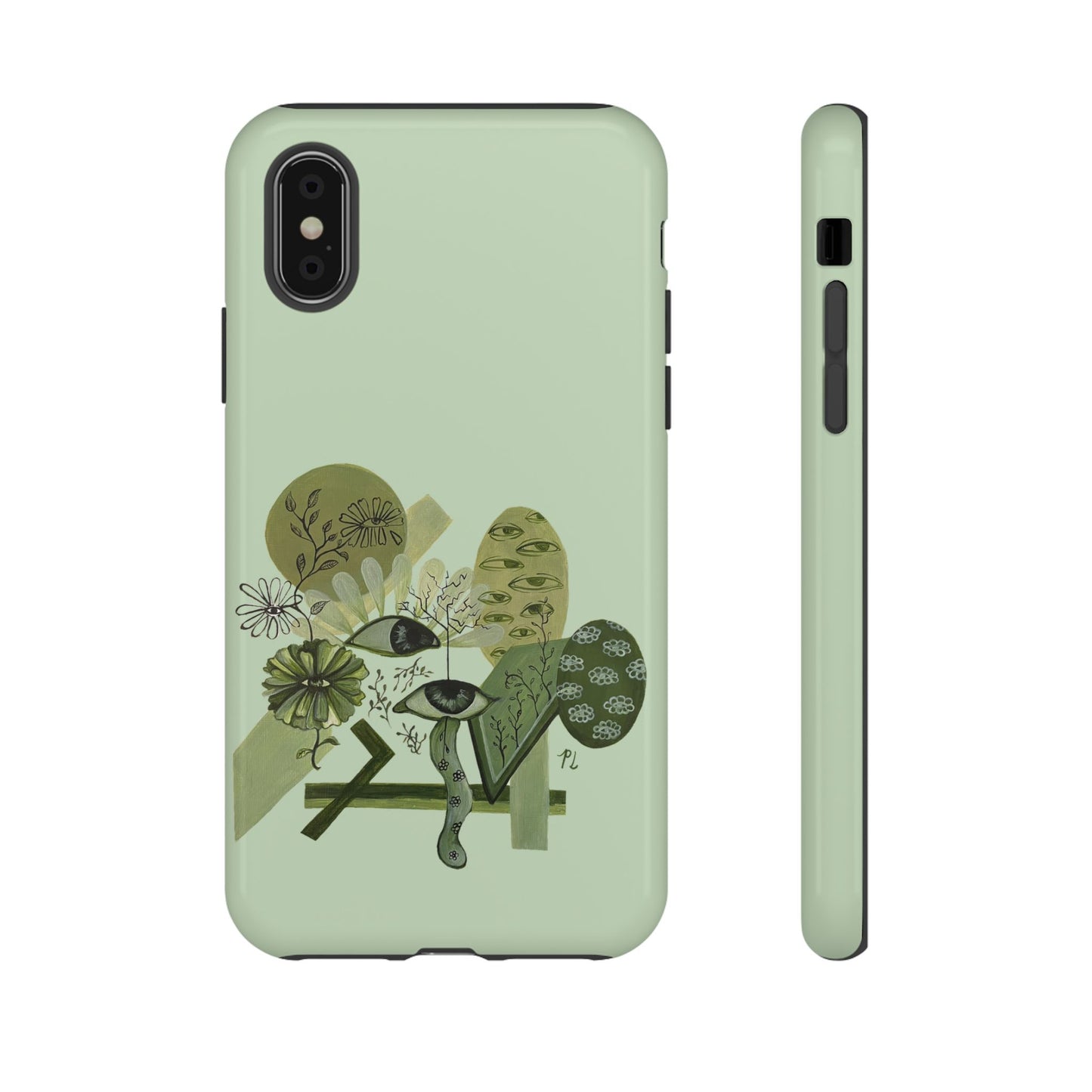 "Ojos Verdes" Phone Case