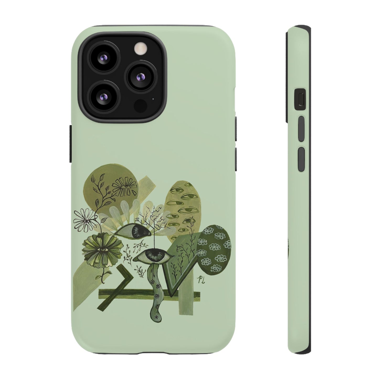 "Ojos Verdes" Phone Case