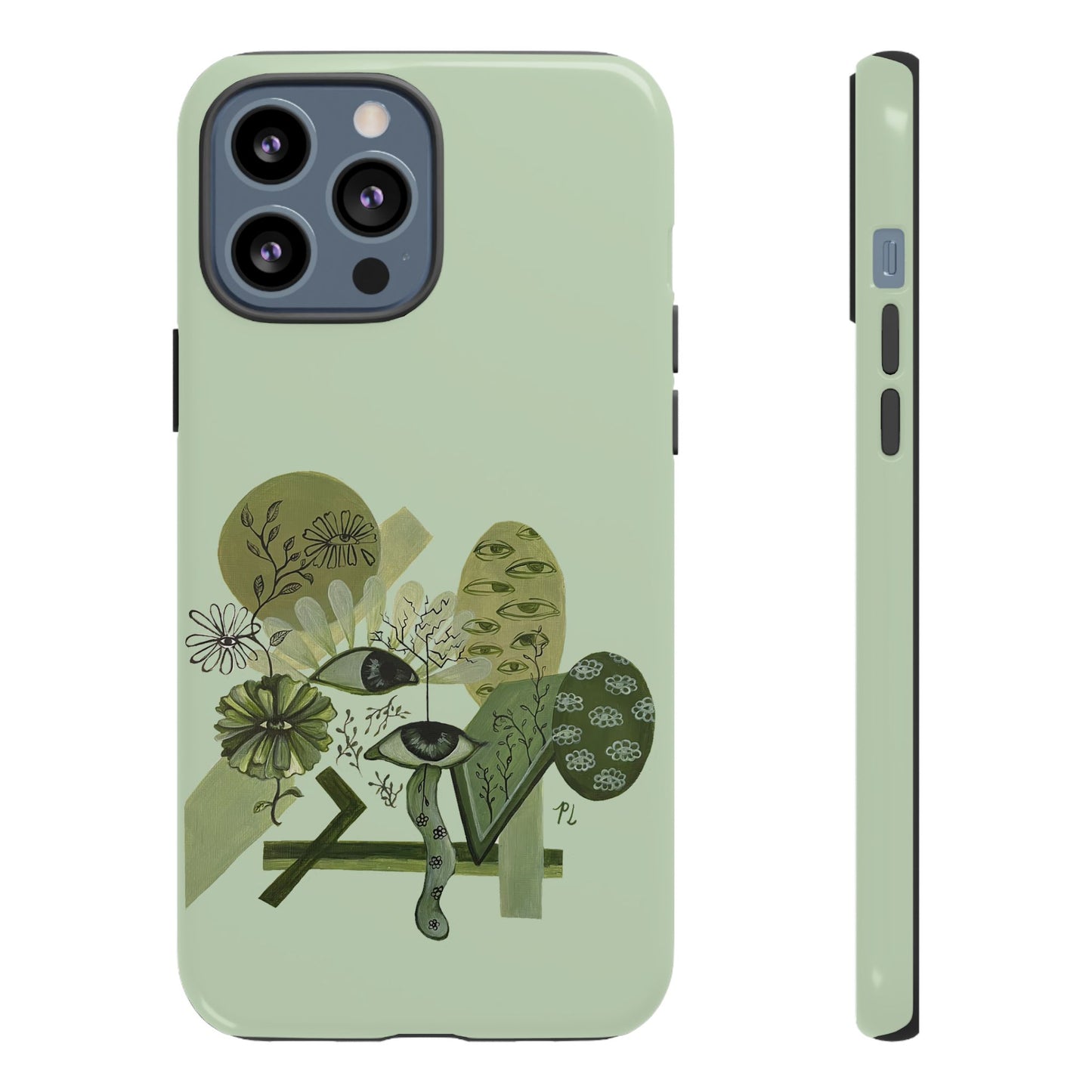 "Ojos Verdes" Phone Case