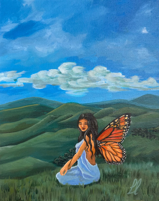 "Dream Big" Acrylic Original Study