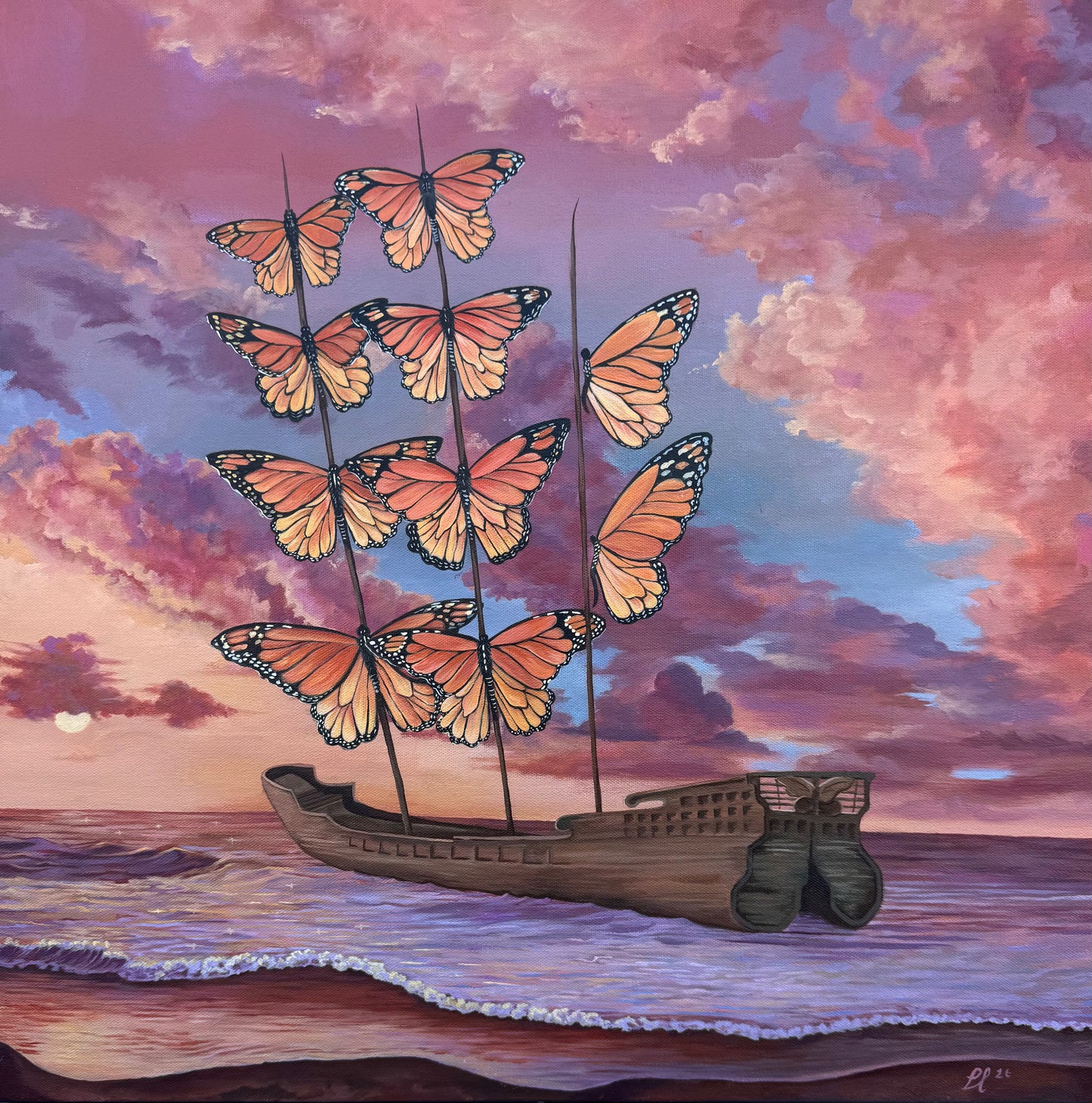 "El barco de los soñadores" 2026 Fine Art Print