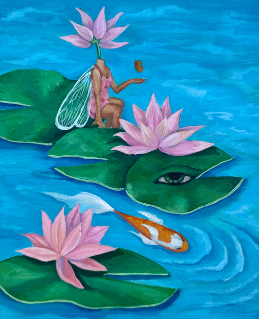 "Water Fairy 1" Original Painting