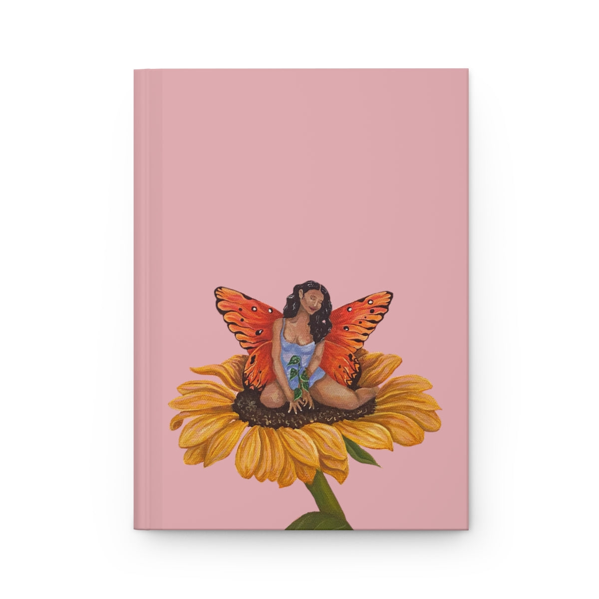 Butterfly Girl on Sunflower-Journal