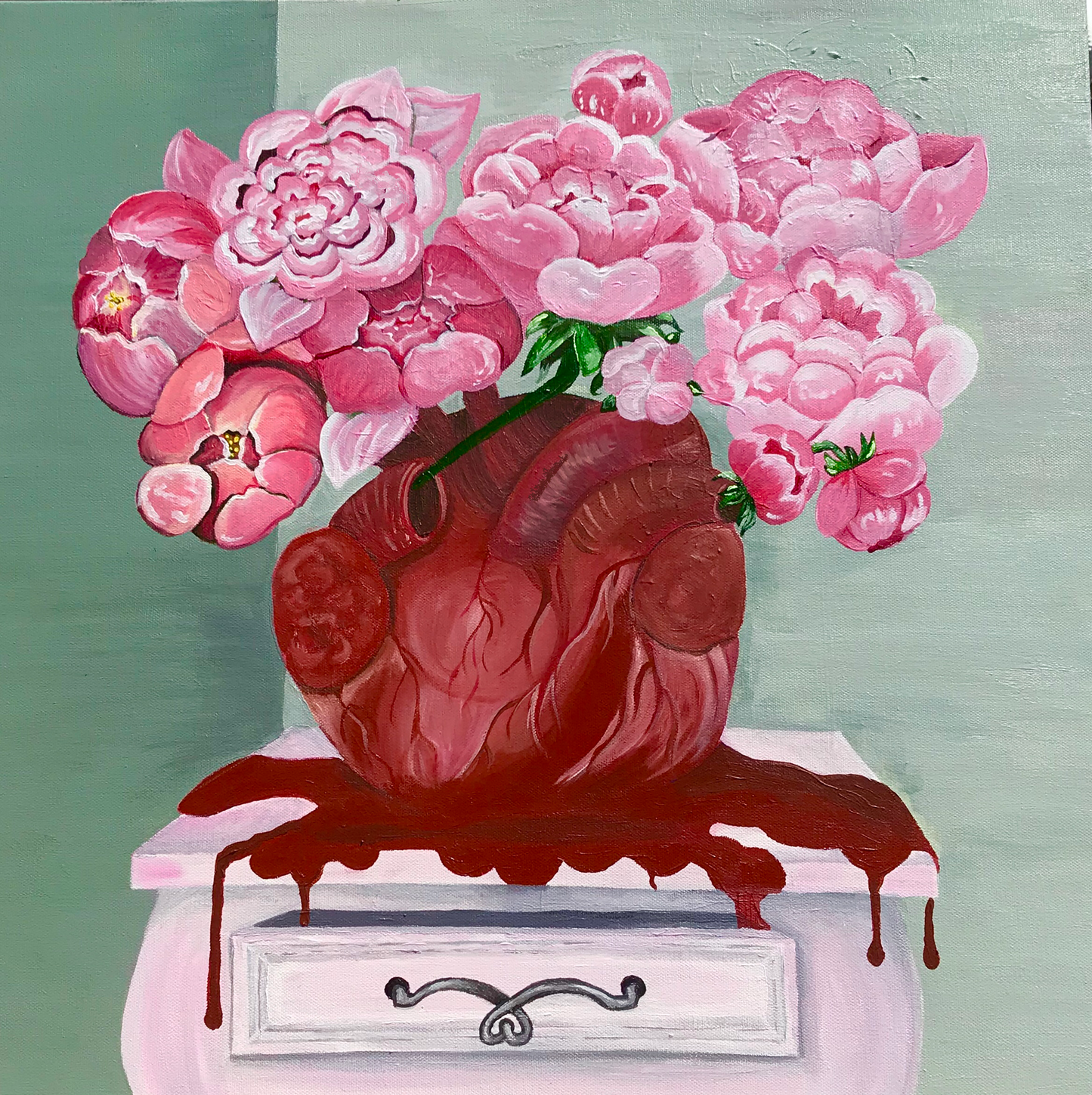 "El Corazón de La Mamá" Fine Art Print 2019