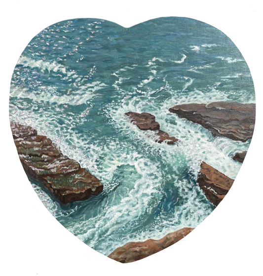 Ocean Study Original Painting