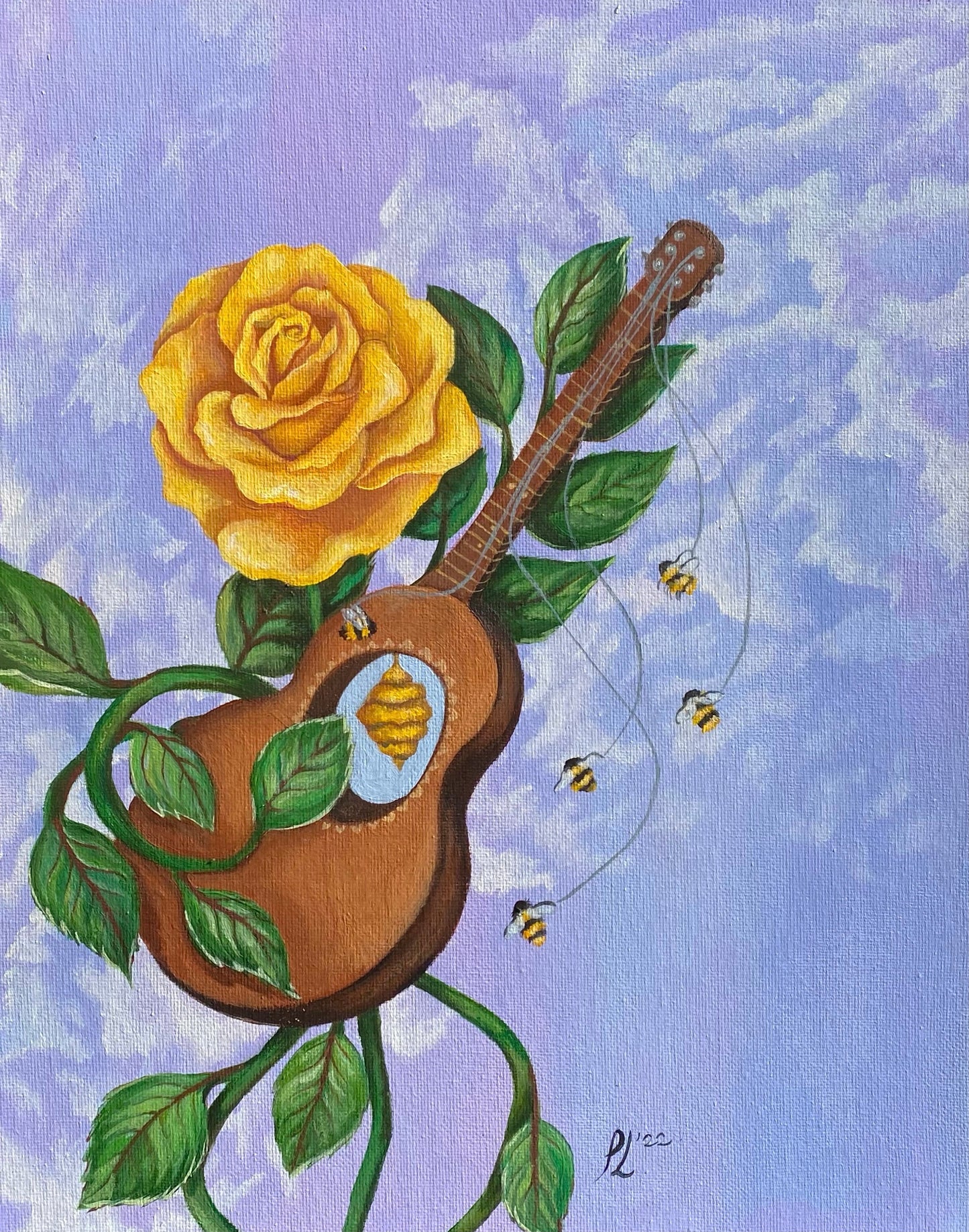 "Serenata en los cielos"  2021/2022 Fine Art Print