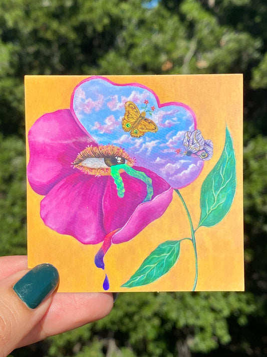 "Llorando a Medio Dia" Sticker