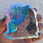 "Succulent Portrait" Sticker Holographic